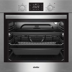 Built-in Electric Oven, Simfer, 60 cm, 10 functions, steel